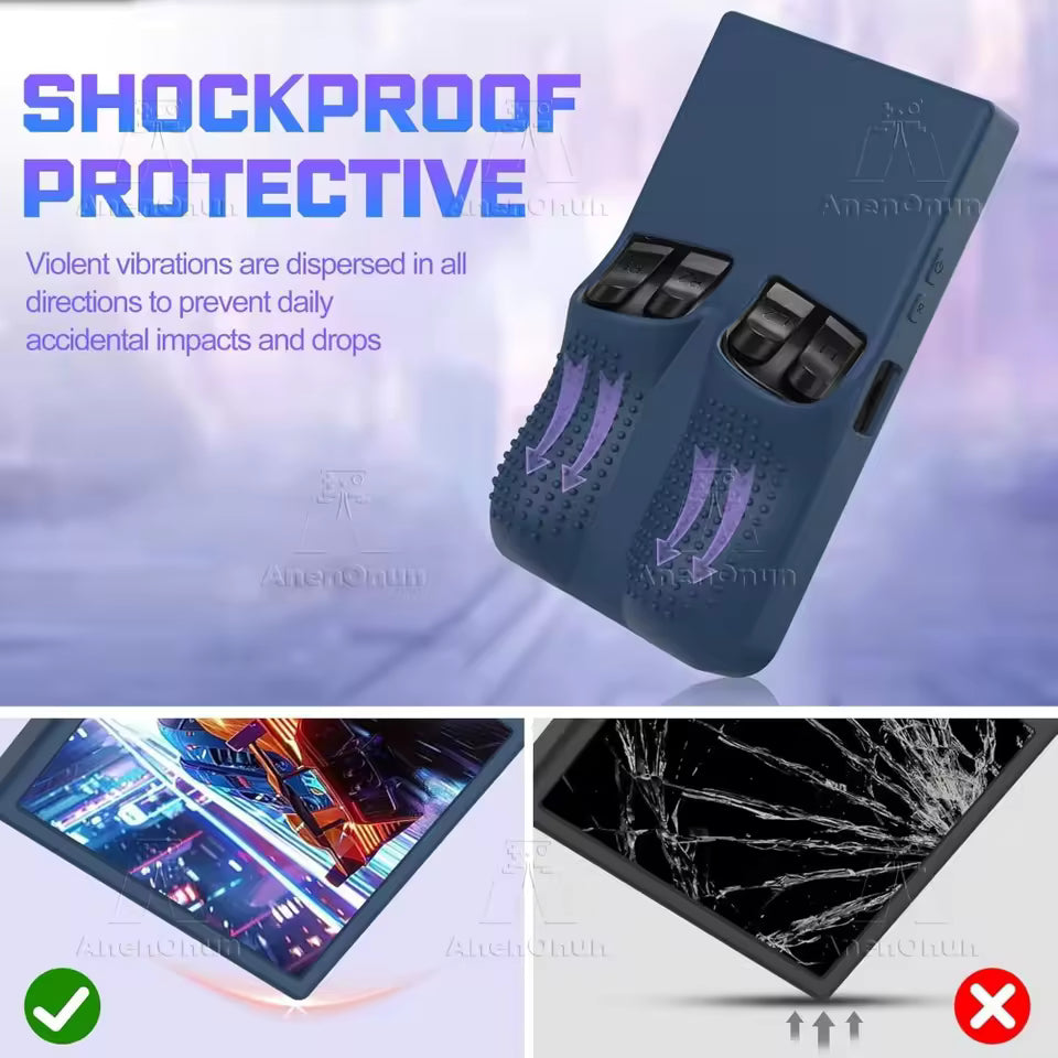 RETRO SILICONE PROTECTIVE CASE + LAYNARD