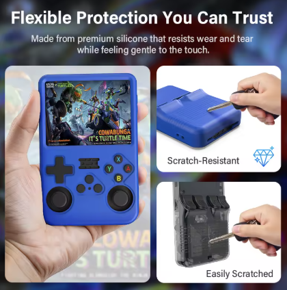 RETRO SILICONE PROTECTIVE CASE + LAYNARD