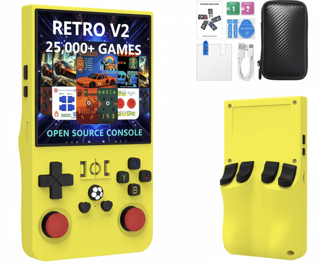 The #1 Rated Retro Handheld — 25,000+ Games Built-In