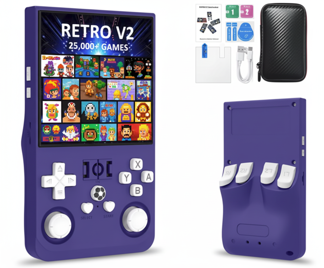 The #1 Rated Retro Handheld — 25,000+ Games Built-In