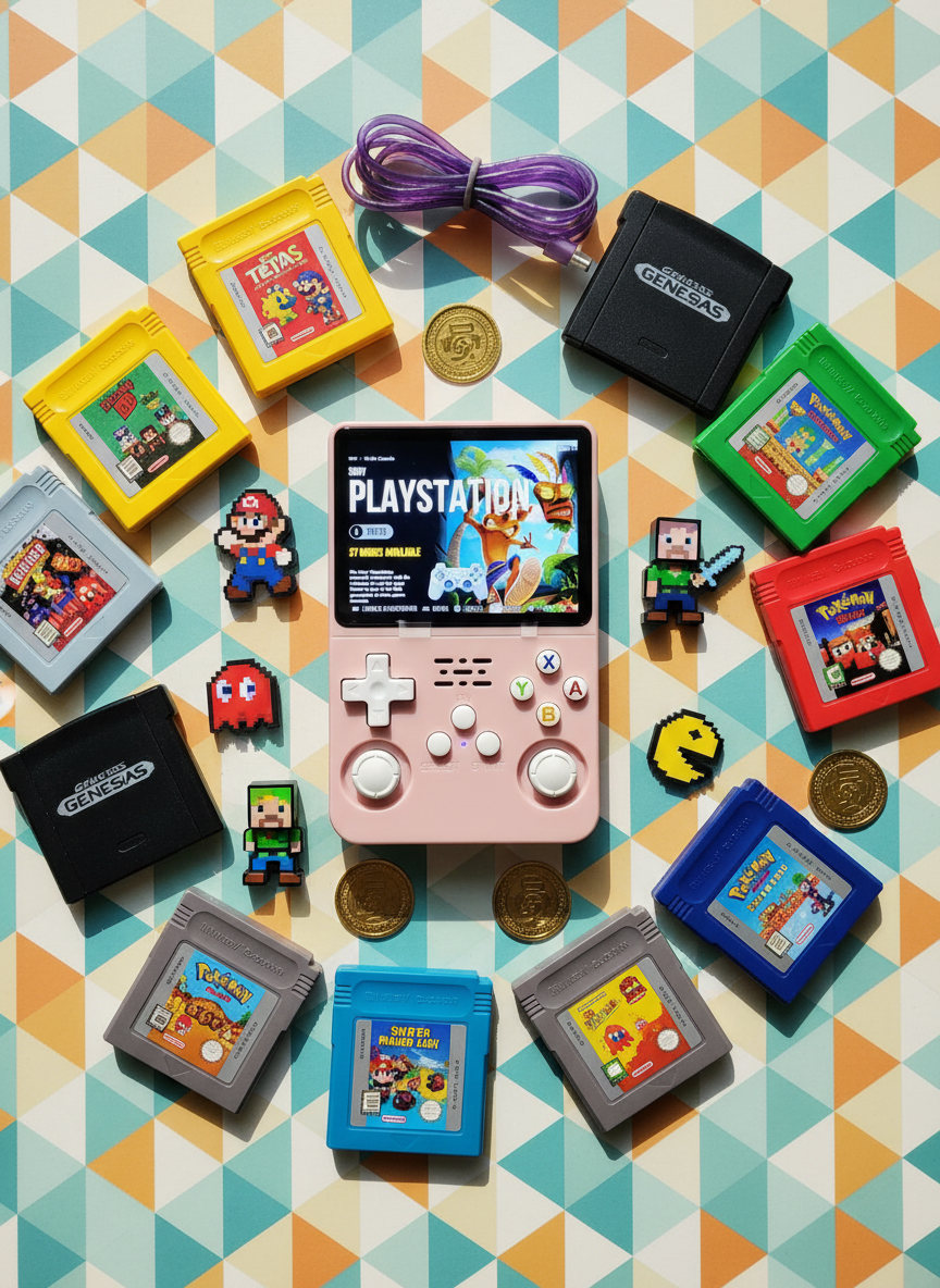 The #1 Rated Retro Handheld — 25,000+ Games Built-In